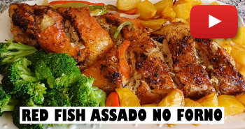 Red Fish Assado no Forno