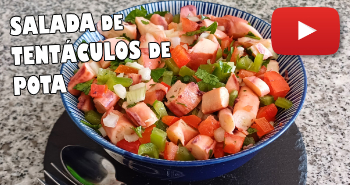 Salada de Tentáculos de Pota