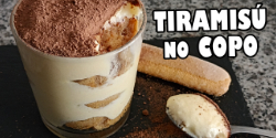 Mini Tiramisú no copo