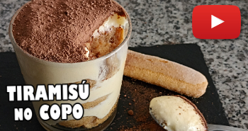 Mini Tiramisu no copo